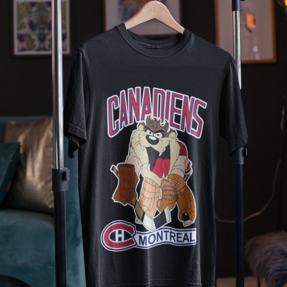 Vintage N-H-L 1992 Montreal Canadiens Shirt, Unisex T-Shirt hockey season shirt